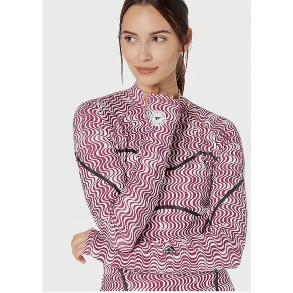 Stella MaCartney x Adidas True‎ Purpose Printed Long Sleeve Training Top Size XS - Picture 1 of 9